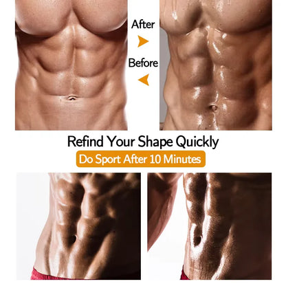 Slimming Sauna Suit for Men Waist Trainer Vest Zipper Shaper Fat Burning Sweat Workout Trimmer Sportswear Heat Trapping Tops